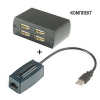 Osnovo UE03 Удлинитель USB 2.0 по кабелю витой пары до 60м (CAT5/5e/6)