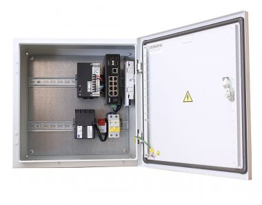 Фотография товара 'Osnovo OS-44T1(SW-60812/I) Уличный коммутатор с термостабилизацией'