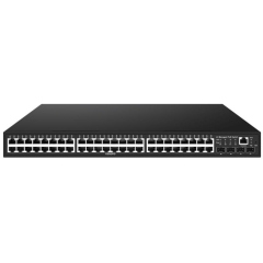 Фотография товара 'Osnovo SW-48G4X-2L Управляемый L3 PoE коммутатор на 48xGE RJ-45 + 4х10G SFP+ порта'