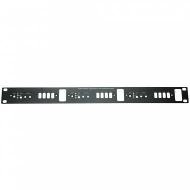 Фотография товара 'Osnovo TPN003BR Монтажная панель 19"(1U), для установки трех приемников'