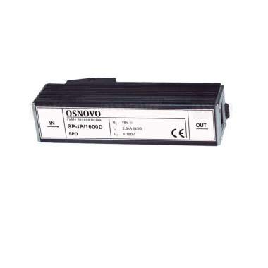 Фотография товара 'Osnovo SP-IP/1000D Устройство грозозащиты для локальной вычислительной сети'