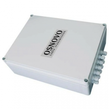 Фотография товара 'Osnovo SW-60812/WU Уличный PoE коммутатор на 11 портов с термостабилизацией'