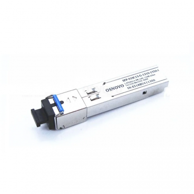 Фотография товара 'Osnovo SFP-S1SC13-G-1310-1550-I Промышленный SFP Модуль. Одно волокно Single Mode'