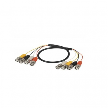 Фотография товара 'Osnovo WC414 Кабель соединительный 4BNCx4BNC (штекер), 100см'