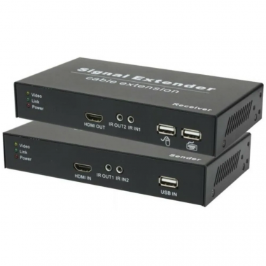 Фотография товара 'Osnovo TA-HiKM+RA-HiKM Комплект для передачи HDMI, USB и ИК управления'