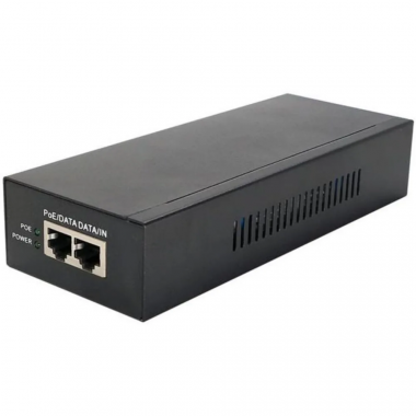 Фотография товара 'Osnovo Midspan-1/652G PoE-инжектор 65W Gigabit Ethernet на 1 порт'