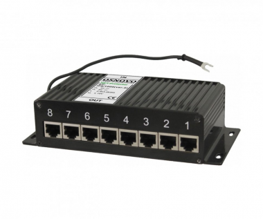 Фотография товара 'Osnovo SP-IP8/1000(ver.2) Устройство грозозащиты для локальной вычислительной сети'