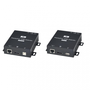 Фотография товара 'Osnovo DP02U Комплект (передатчик + приёмник) для передачи DisplayPort + USB + RS232'