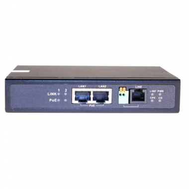 Фотография товара 'Osnovo TR-IP2PoE Удлинитель Ethernet (VDSL) на 2 порта до 3000м'