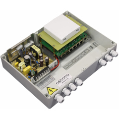 Фотография товара 'Osnovo SW-80402-W(port 60W) Уличный PoE коммутатор Gigabit Ethernet'