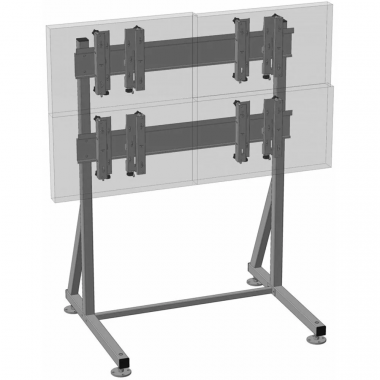 Фотография товара 'Osnovo LB-22FT Кронштейн напольный 2х2 с откидными креплениями'