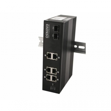 Фотография товара 'Osnovo SW-8062/IC Промышленный PoE коммутатор Gigabit Ethernet на 8 портов'