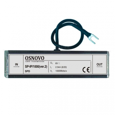 Фотография товара 'Osnovo SP-IP/1000(ver.2) Устройства грозозащиты'