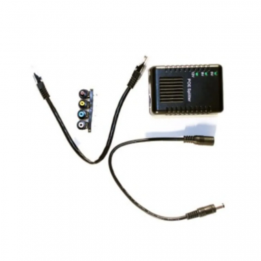 Фотография товара 'Osnovo PoE Splitter/1 PoE-сплиттер с возможностью выбора напряжения 5/9/12V'