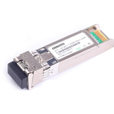 Фотография товара 'Osnovo SFP-S1LC15-10G-1270-1 Оптический SFP Модуль 10G. Одно волокно Single Mode'