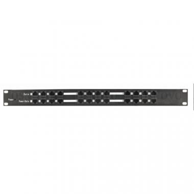 Фотография товара 'Osnovo Midspan-12/P Пассивный PoE-инжектор Fast Ethernet на 12 портов'