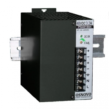 Фотография товара 'Osnovo PS-48150/I Промышленный блок питания. DC48V, 3.2A (150W)'