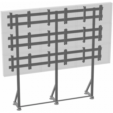 Фотография товара 'Osnovo LB-33FT Кронштейн напольный 3х3 с откидными креплениями'