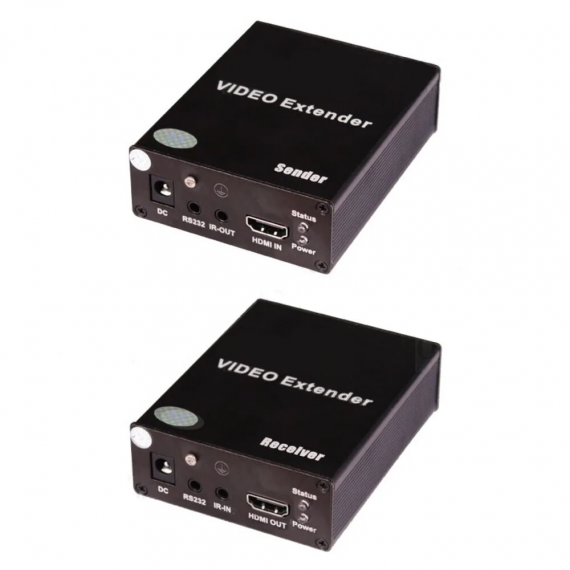 Фотография товара 'Osnovo TLN-Hi/1+RLN-Hi/1 Комплект для передачи HDMI по сети Ethernet'