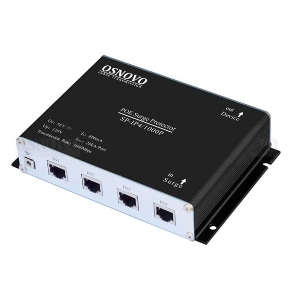 Фотография товара 'Osnovo SP-IP4/1000P Устройства грозозащиты'