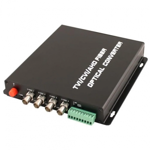 Фотография товара 'Osnovo TA-H42/15F Оптический передатчик 4 каналов видео HDCVI/HDTVI/AHD/CVBS'