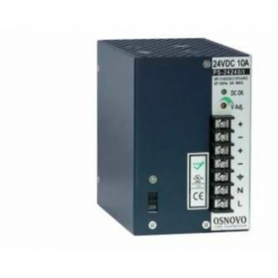 Фотография товара 'Osnovo PS-24240/I Промышленный блок питания. DC24V, 10A (240W)'