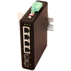 Фотография товара 'Osnovo SW-80402-I(port 60W,240W) Промышленный PoE коммутатор Gigabit Ethernet'