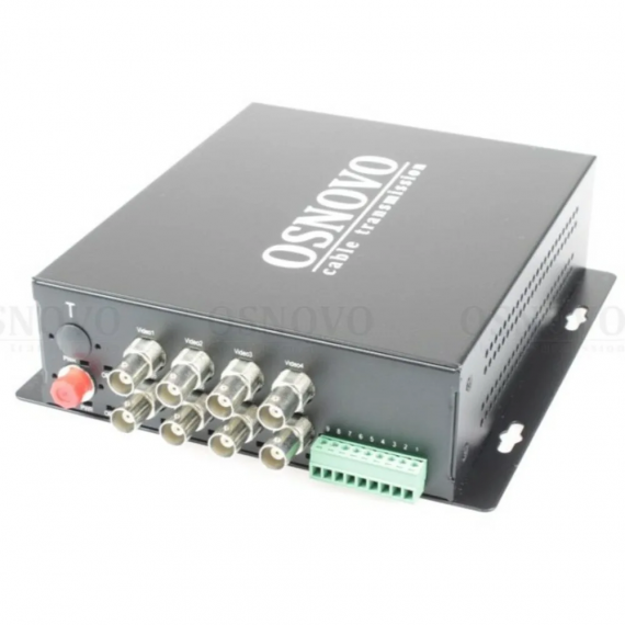 Фотография товара 'Osnovo TA-H82-15F Оптический передатчик 8 каналов видео HDCVI/HDTVI/AHD/CVBS'