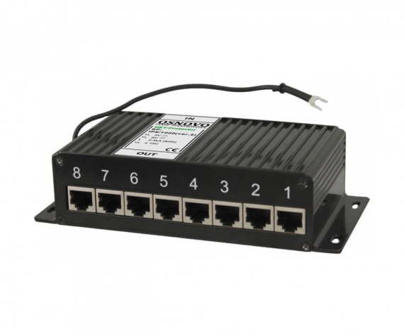 Фотография товара 'Osnovo SP-IP8/1000(ver.2) Устройство грозозащиты для локальной вычислительной сети'