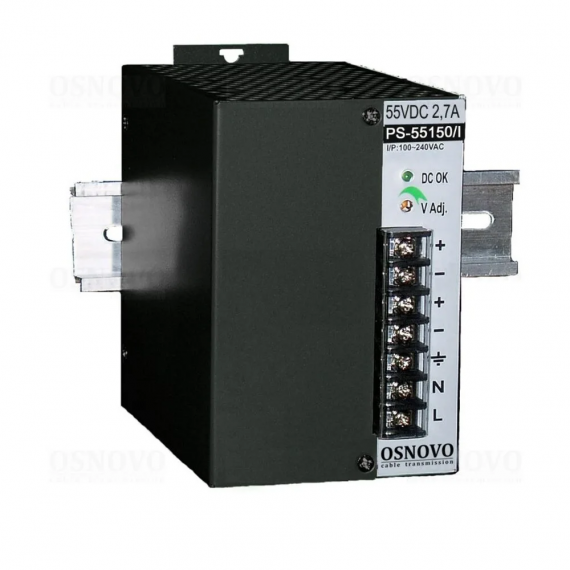 Фотография товара 'Osnovo PS-55150/I Промышленный блок питания. DC55V, 2,7A (150W)'