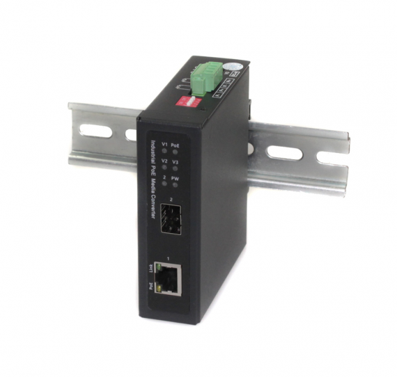 Фотография товара 'Osnovo OMC-1000-11BX-I Промышленный компактный медиаконвертер Gigabit Ethernet'