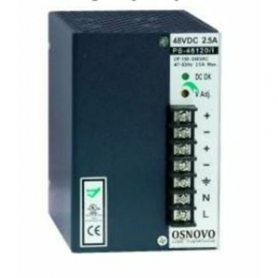 Фотография товара 'Osnovo PS-48120/I Промышленный блок питания. DC48V, 2,5A (120W)'