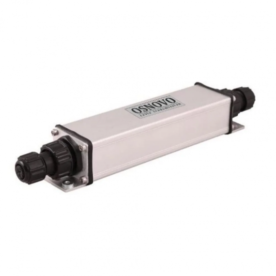 Фотография товара 'Osnovo E-PoE/2GW  Уличный PoE удлинитель 10/100/1000M Gigabit Ethernet до 500м'