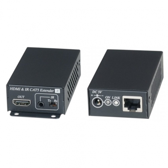 Фотография товара 'Osnovo HE02EIR Приёмник HDMI сигнала и сигнала ИК по одному кабелю витой пары'