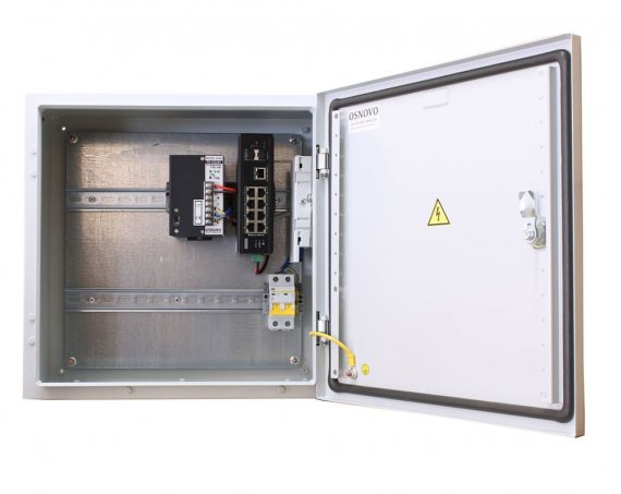 Фотография товара 'Osnovo OS-441(SW-60812/I) Уличный коммутатор на базе уличной станции OS-441'