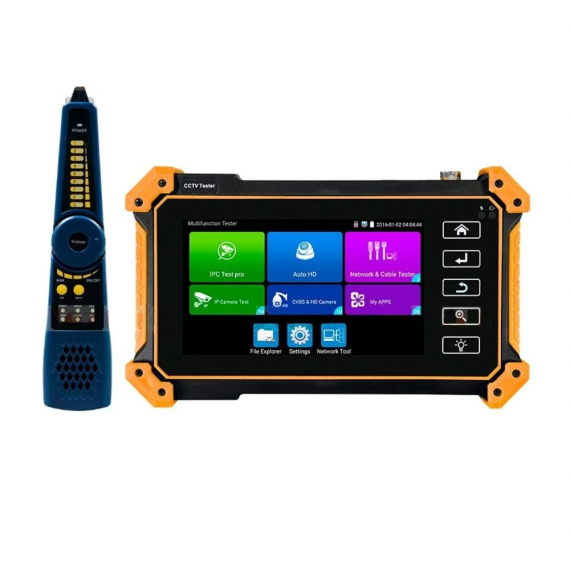 Фотография товара 'Osnovo TIP-H-T-5 Универсальный 5-дюймовый сенсорный монитор-тестер AHD/CVI/TVI/CVBS'